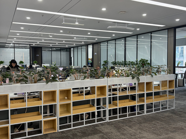 GNSS anti jamming antenna company lobby and reception area